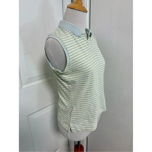 Vintage Nike Golf Striped Polo L5 - Image 2