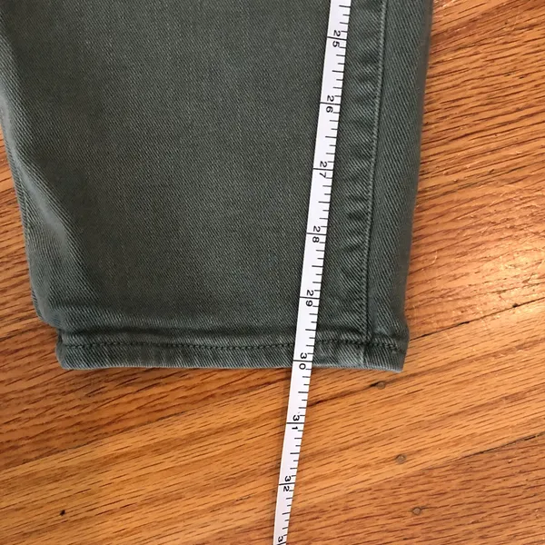 GAP Women's Green Skinny Jeans, 33 tall - Image 8