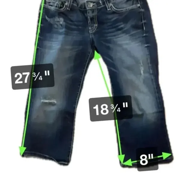 BKE Stella Cropped Jeans Size 29 - Image 6