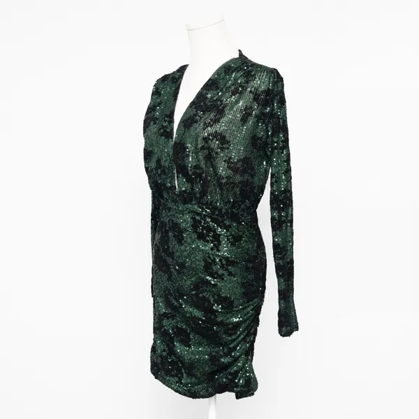 Maje Riletie -‎ Sequin Long Sleeve Dress - Image 9
