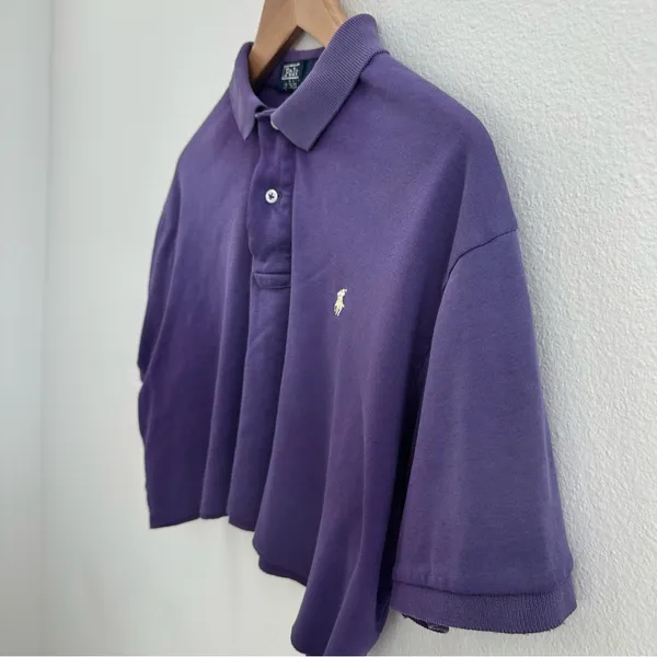 Polo Ralph Lauren purple polo shirt - Image 4
