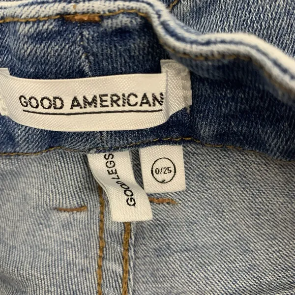 Good American Jeans Skinny 25 Blue Stretch High Rise Casual Streetwear - Image 7