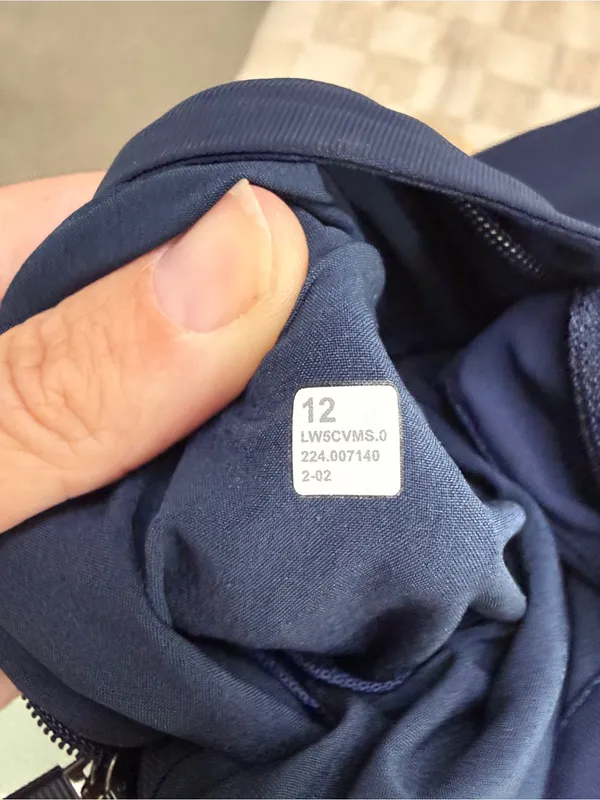 Lululemon Adapted State Jogger True Navy Square Dot Size 12 LW5CVMS - Image 6