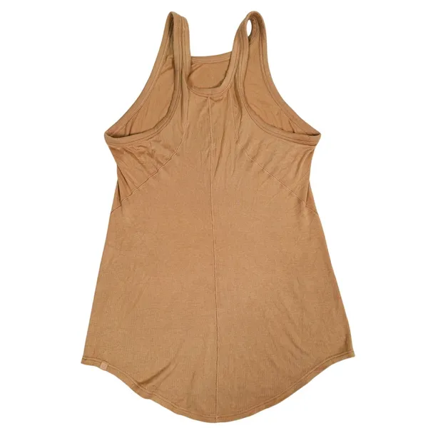 Lululemon Hold Tight Tank Top Ribbed Size 2 Tan BeechWood Minimal Layer Basic - Image 3