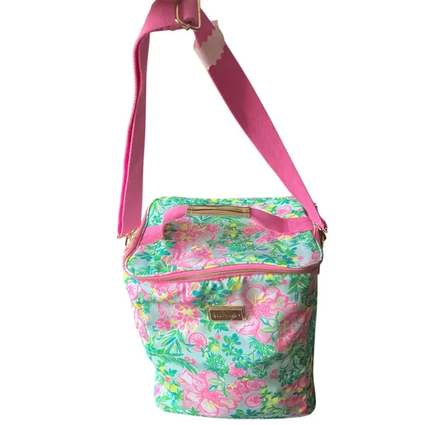 LILLY PULITZER - Fruity Flamingo - Insulated Beach‎ Cooler Carrier Soft Bag NWT - Image 2