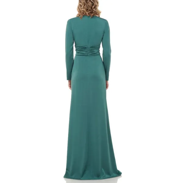 Kay Unger Kayla Gown Size 10 Green Formal Evening Gown Mother of Bride NWT - Image 2