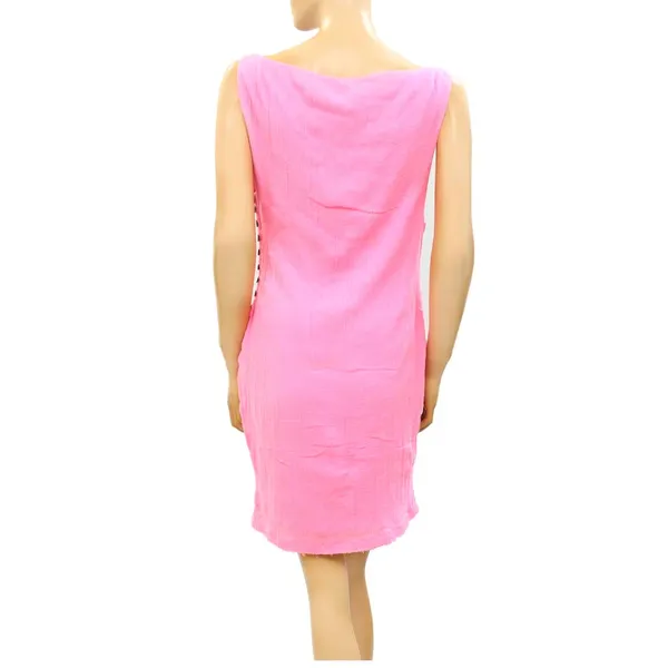 Free People Pink free-est Amaia Mini Dress size Large - Image 11