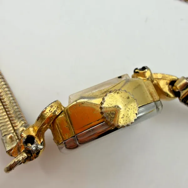 Vintage Longine 215 Ladies Swiss Manual Wind Bracelet Watch Parts - Image 12