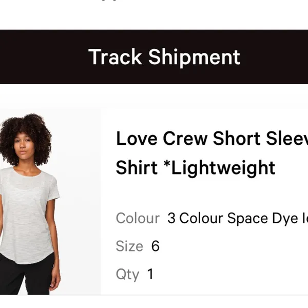 Lululemon Love crew short sleeve - Image 4