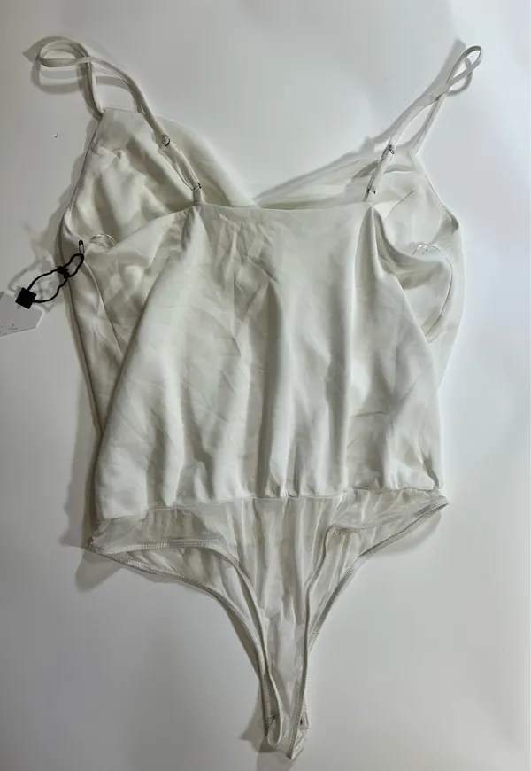 ASTR The Label White Cowl-Neck Bodysuit Size Large - Image 7