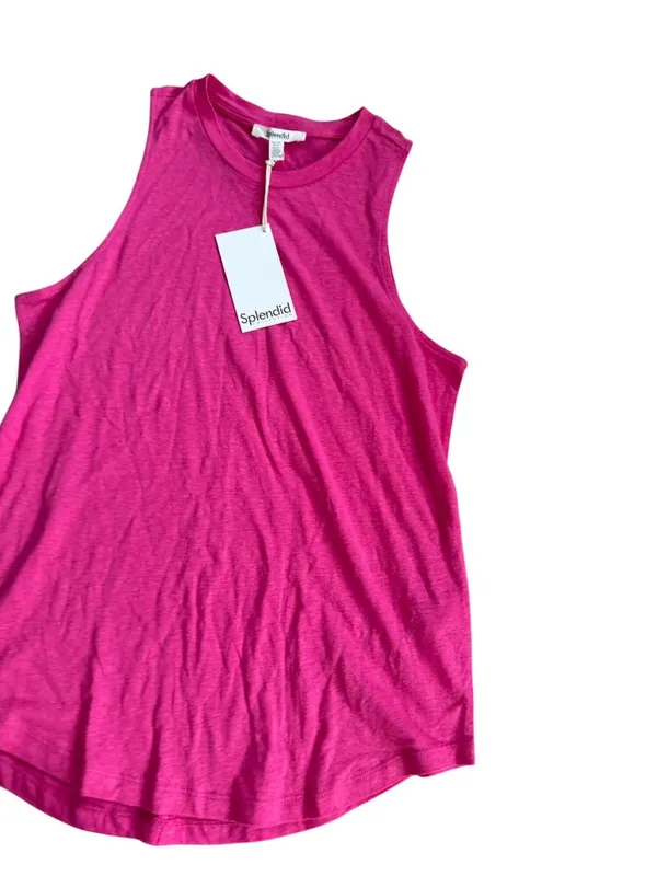 SPLENDID Pink Tank Top Size XS NEW NWT Womens - Image 4