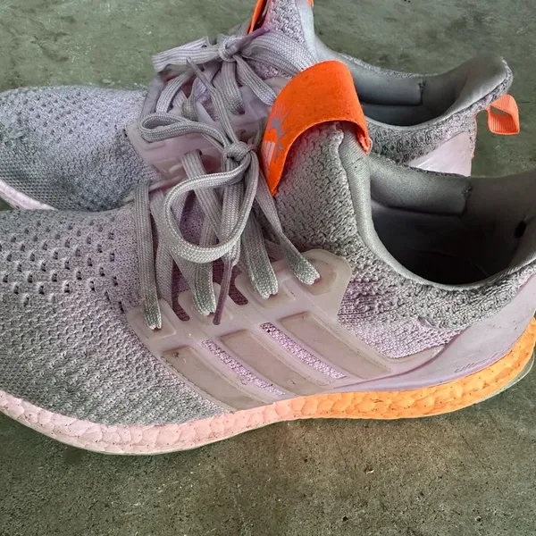 Adidas Ultraboost DNA 5.0 women’s sneakers Lilac and Orange size 7.5 - Image 8