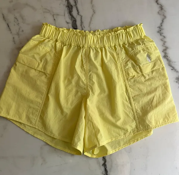 Free People Movement In The Wild Shorts Glow Yellow - Image 7