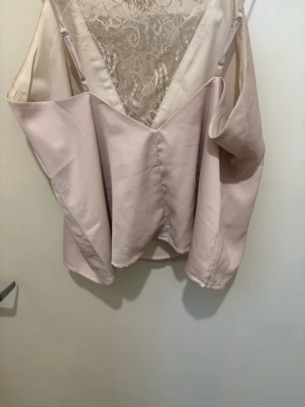Tobi Lace satin tank top - Image 4