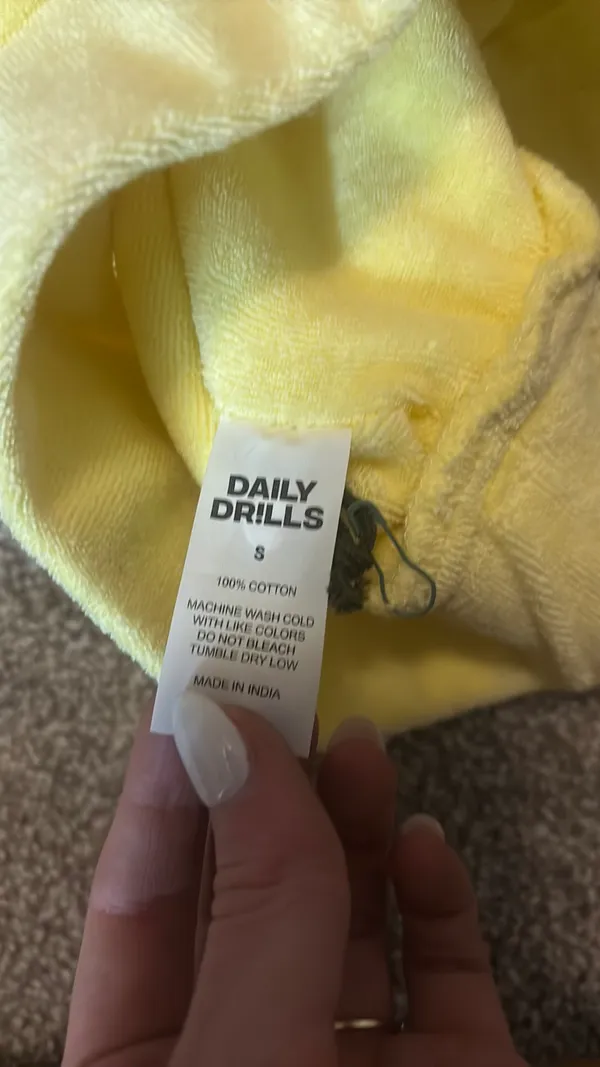 Daily Drills Terry Cloth Top - Image 3