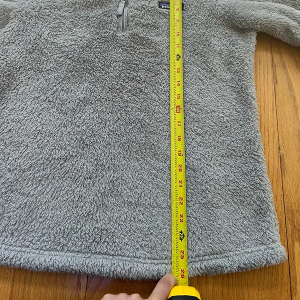 Patagonia Los Gatos 1/4 Zip Fleece Pullover Womens‎ Medium M Drifter Grey 25235 - Image 5