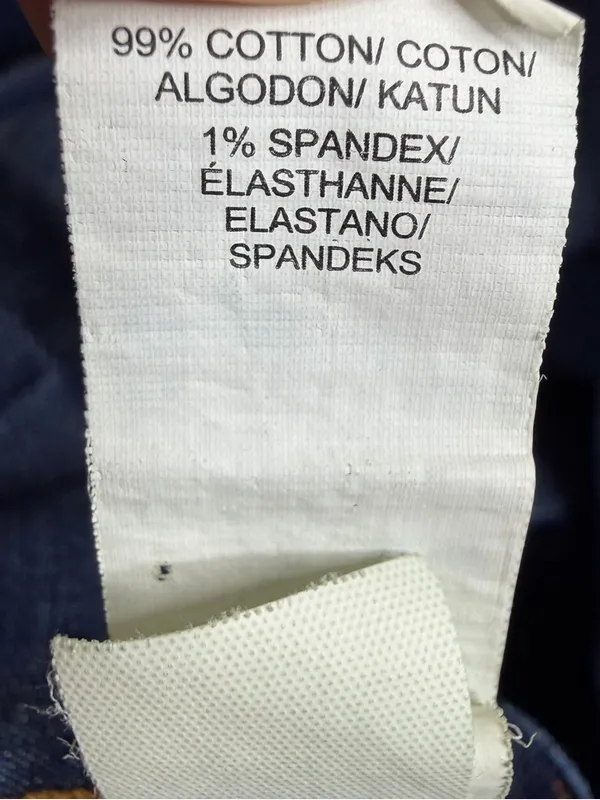 Lucky Brand Sweet N Low Jeans Womens 4/27 Low Rise Flare Y2K Dark Wash 33" - Image 9