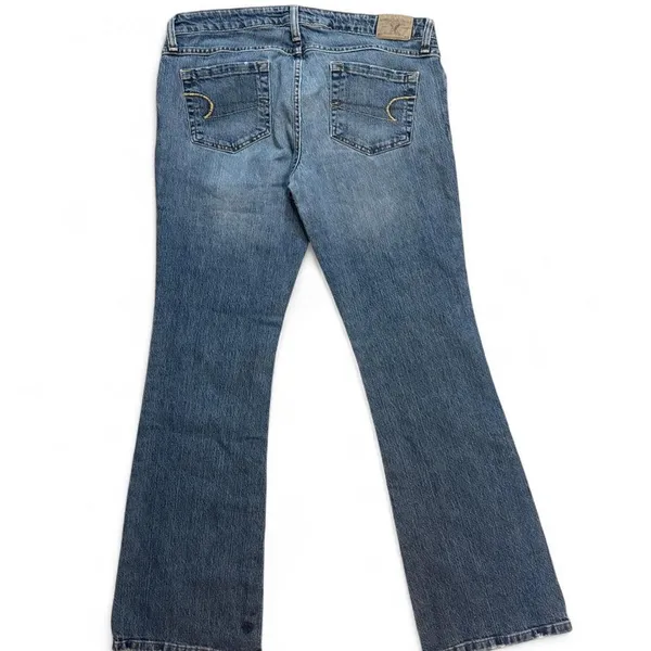 Vintage Y2K American Eagle Low Rise Bootcut Jeans Size 10 - Image 5