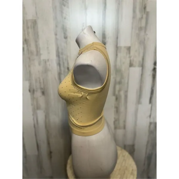 Tank top with rhinestones Tan - Image 5