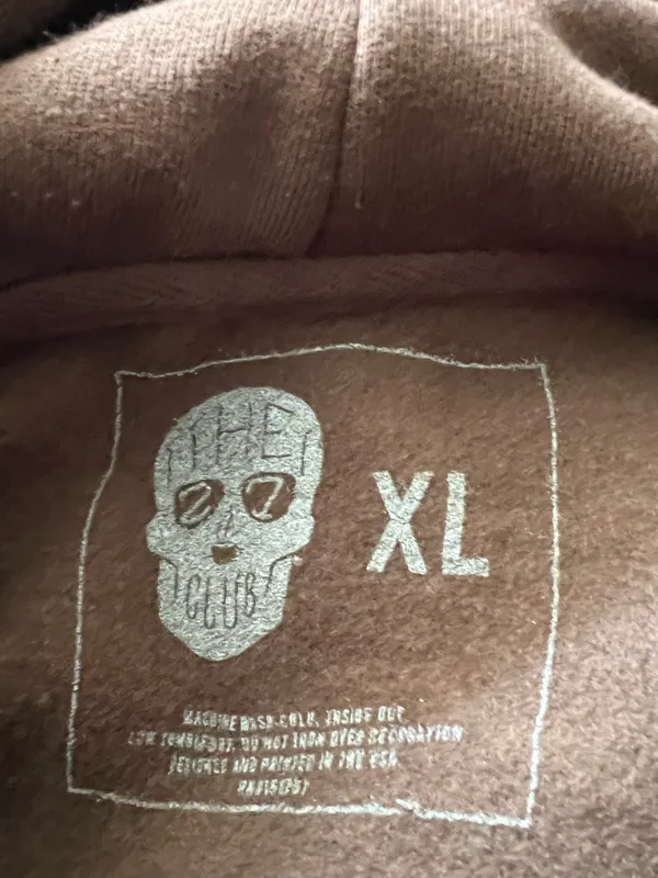 MGKs 27 coffee browns hoodie Brown Size XL - Image 2
