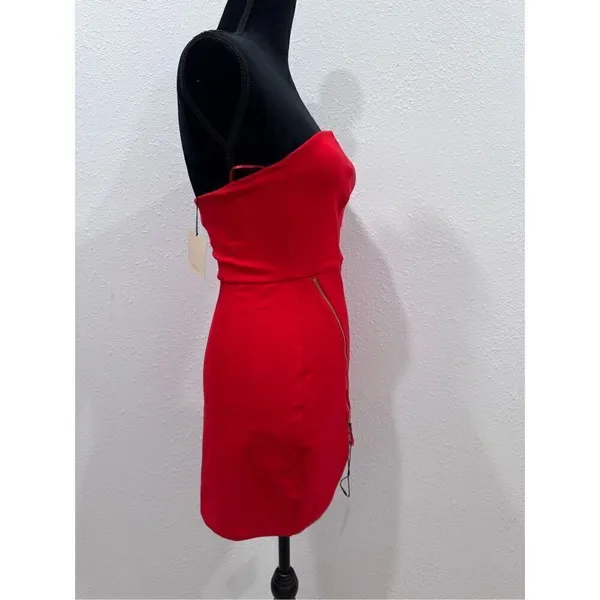 Superdown nylah front zip dress size small‎ - Image 6