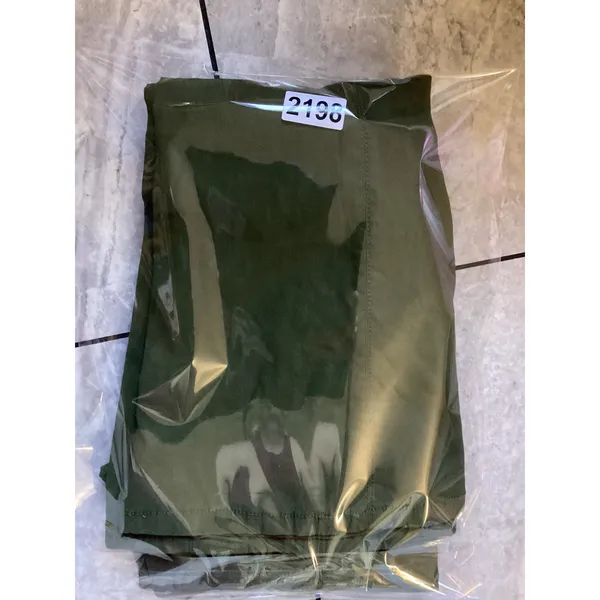 Maeve Anthropologie Olive Green High Rise Flare Wide Leg Seam Pants Size 14 - Image 11