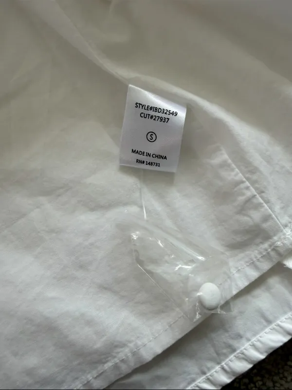 NWOT Mahina Corset Midi Dress White Size Small - Image 8