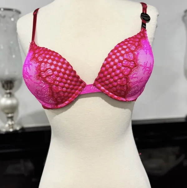 Victoria's Secret Bombshell Plunge Push-up Add 2 Cup Sizes Bra - Image 8