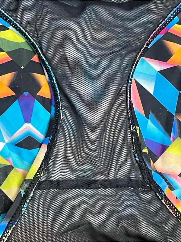 Torrid Bikini Set Size Size 1 (14/16) Multicolor Geometric Underwire High Waist - Image 10