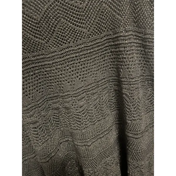 Polo Ralph Lauren Cotton Black Gilter Skirt Elastic Waist Size Large. Night Out - Image 3