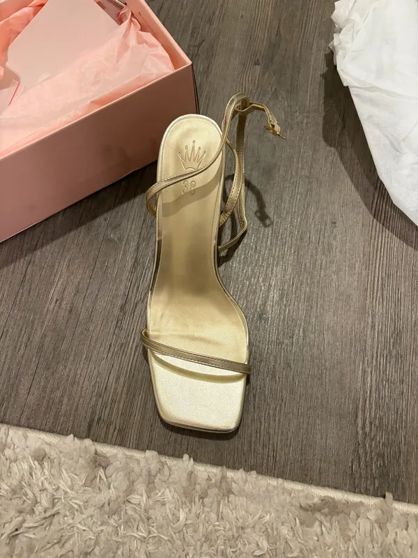 Gold Hello Molly Heels  - Image 3