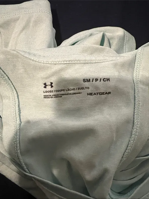 Under Armour Women’s Mint Green Performance Racerback Tank - Image 5