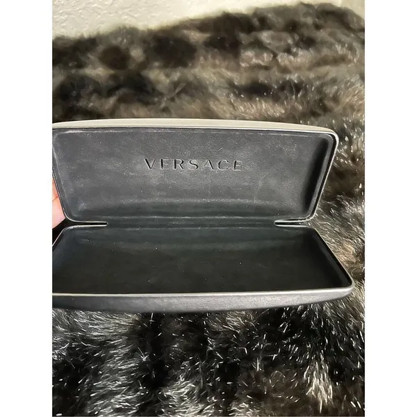 Versace Sunglasses Eyeglasses Case Only Hardcase Clamshell Black - Image 3
