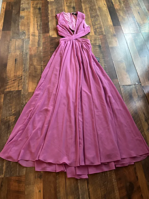 Lulu's Pink Sweetheart Maxi Gown - Image 11