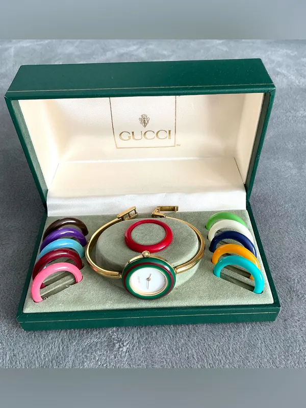 DRESSY🌟Gucci Women's Interchangeable Bangle Watch set 🔥🔥 - Image 7