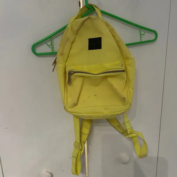 Herschel Yellow Backpack small - Image 2