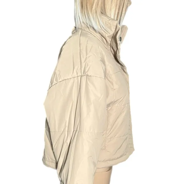 THE FIFTH LABEL Designer Beige Puffer Jacket Women’s Sz S Coat Trendy Fit - Image 8