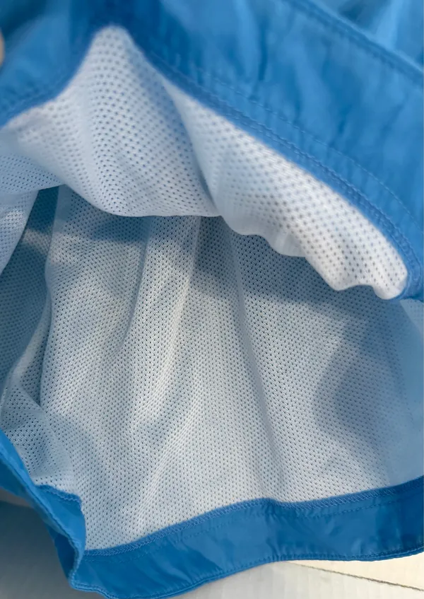 Nike Royal Blue Women's Athletic Running Shorts Mesh Lined - Image 3