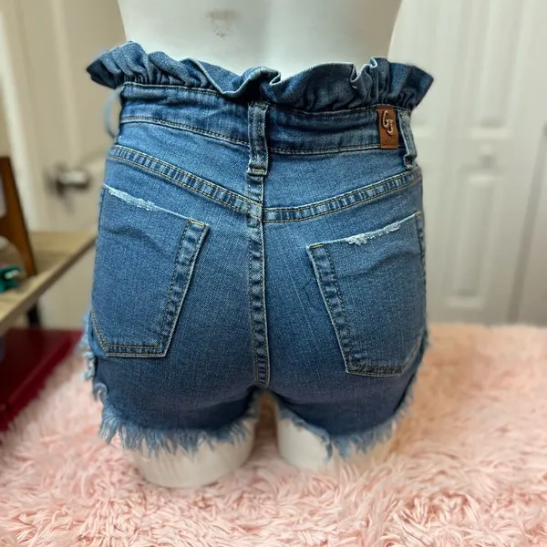 Jean shorts Blue - Image 4