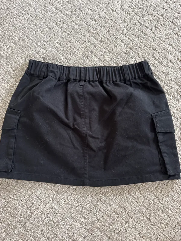 Amazon Black Mini Skirt Cargo - Image 2