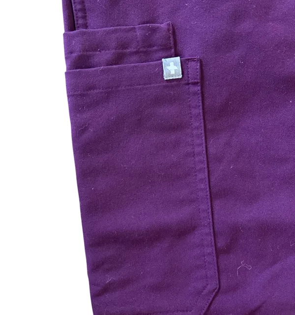 FIGS Women’s Technical Collection Scrub Pants – Purple – Size XL - Image 2