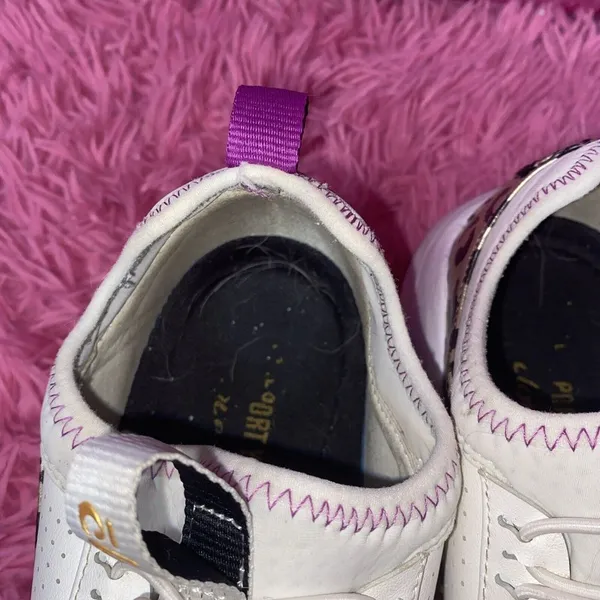 Women's Clove Nursing Shoe Size 8 White Leopard Purple‎ - Image 14