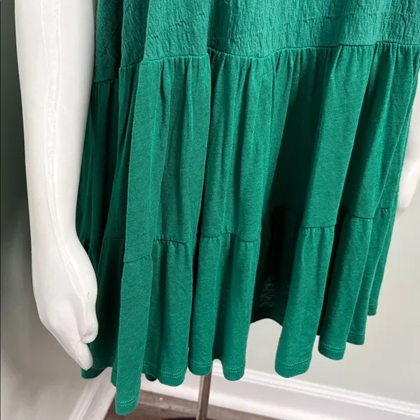Free People right on time green tunic tank medium - Image 7