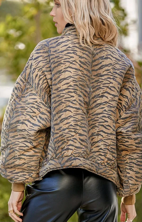 South Moon Under Cheetah Jacket - Image 6