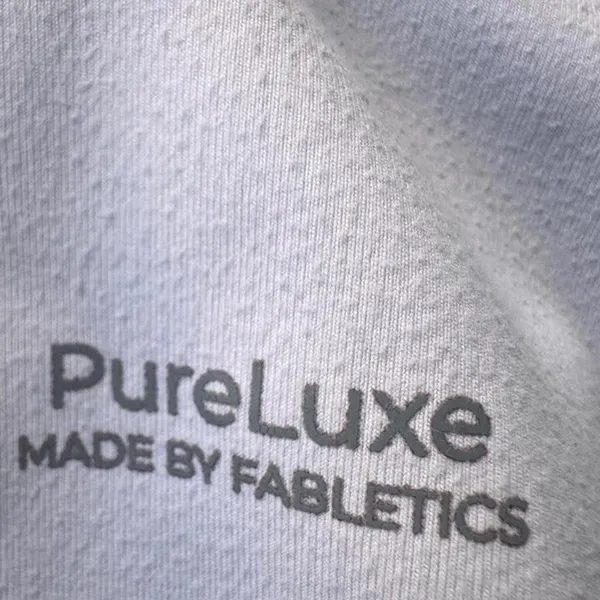 Fabletics Pure Luxe High Waisted Flare Leggings Black Small - Image 6