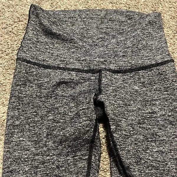Lululemon High Times Pant‎ Luon Suited Jacquard Black White Size 6 - Image 4