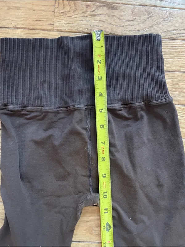 FP Movement Brown Ribbed Leggings - Image 6
