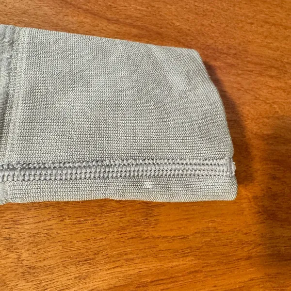 Lululemon Swiftly Relaxed Half Zip Pullover Gull Gray White Size 4 - Image 5