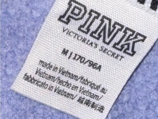 Victoria’s Secret pink purple distressed crewneck crew sweatshirt - Image 4