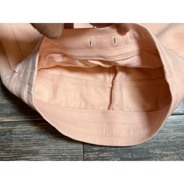 Lululemon Scuba High-Rise Jogger Peach Satin Cotton Fleece Sweatpants Size‎ 6 - Image 5
